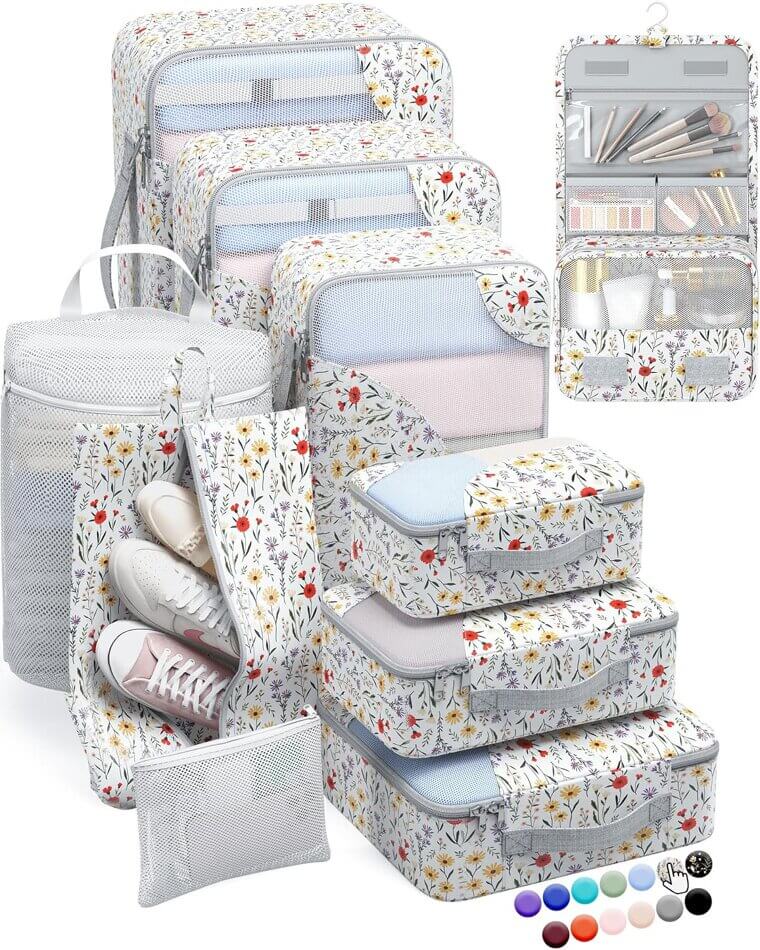 Travel Packing Cubes - Organize Your Suitcase with Style - Now 26% Off!