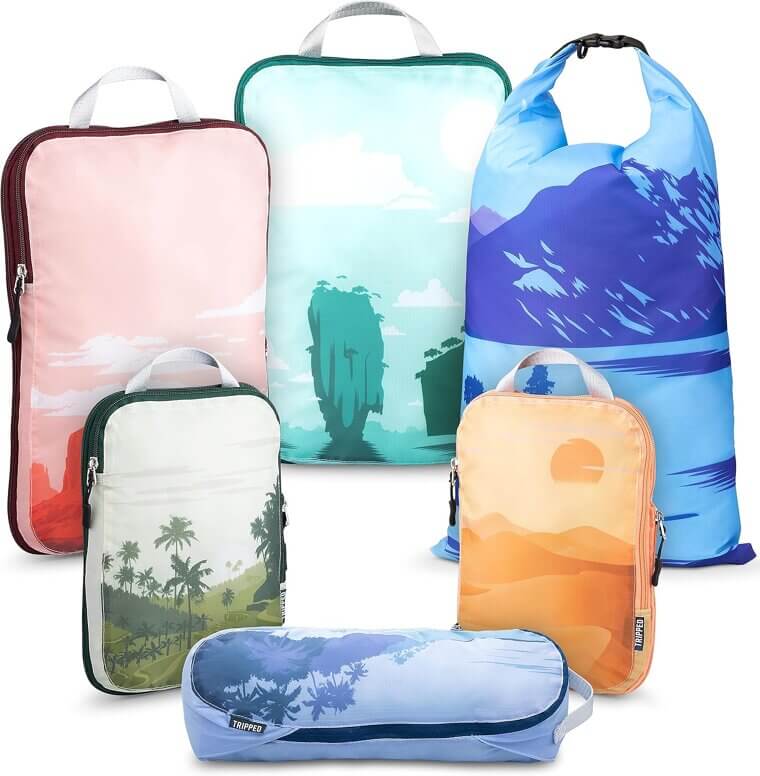 Compression Packing Cubes - Lightweight, Durable Travel Organizer - Now 10% Off!
