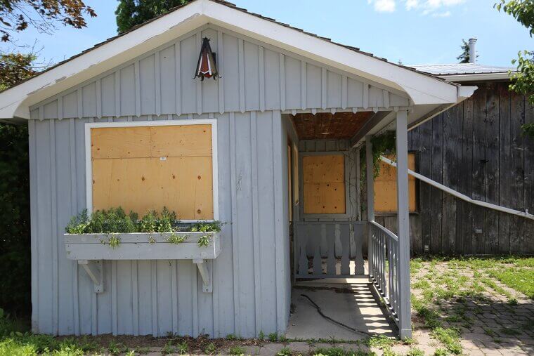 Boarded-Up Windows