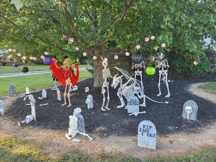 Graveyard Tombstones