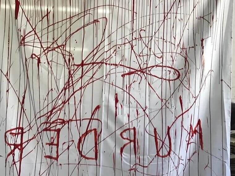 Creepy Cloth Curtains