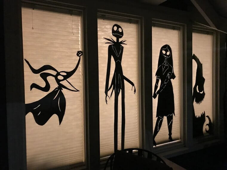 Ghostly Window Silhouettes