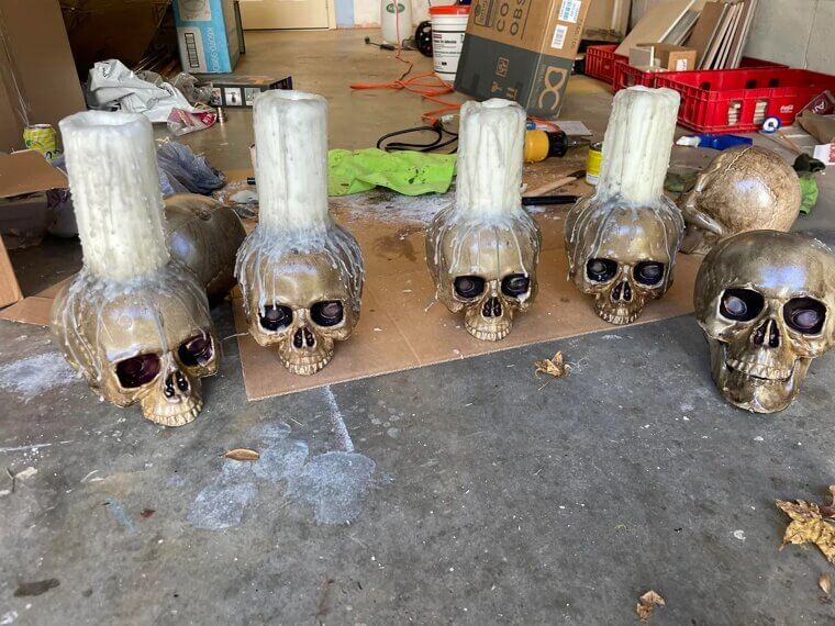 Spooky Candles