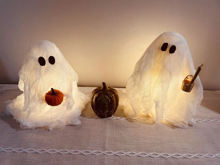 Cheesecloth Ghosts