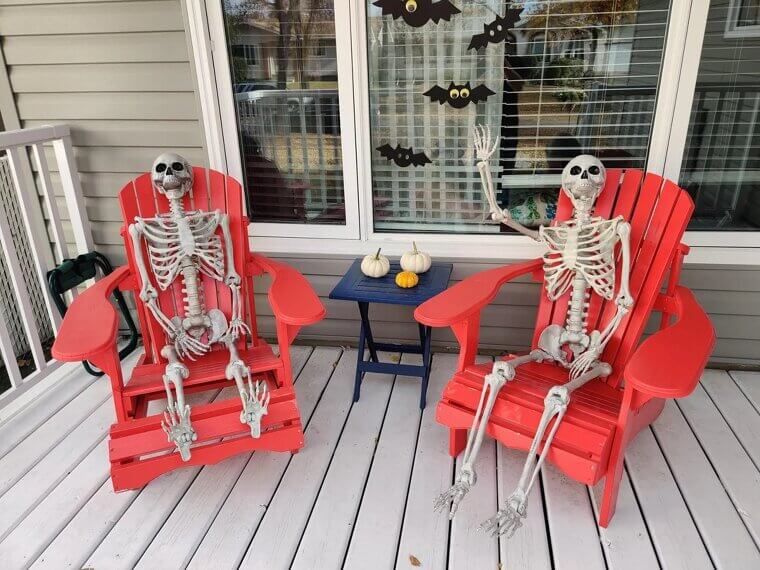 Skeleton Door Greeter