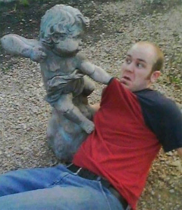 His Facial Expression is Pure Gold
