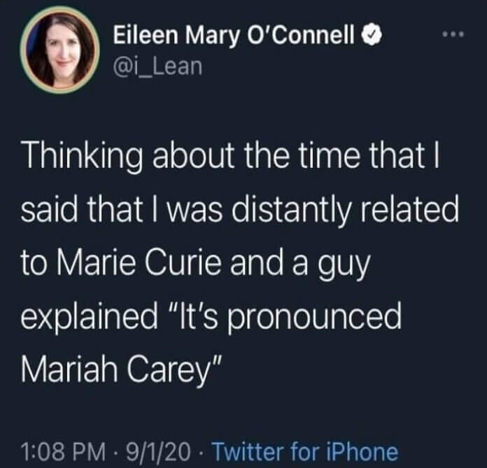 She Meant the Other Mariah Carey