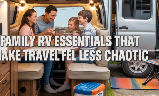 Family RV Essentials That Make Travel Feel Less Chaotic