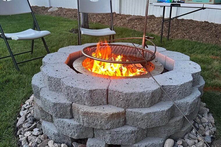 Building a Backyard Fire Pit