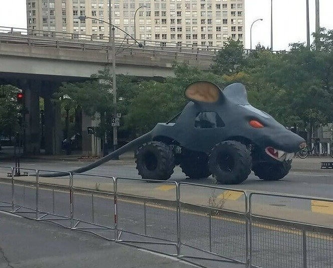 Le cousin (très) éloigné de la Batmobile