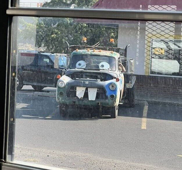 La version imitée de Mater, le personnage de Cars : Quatre Roues