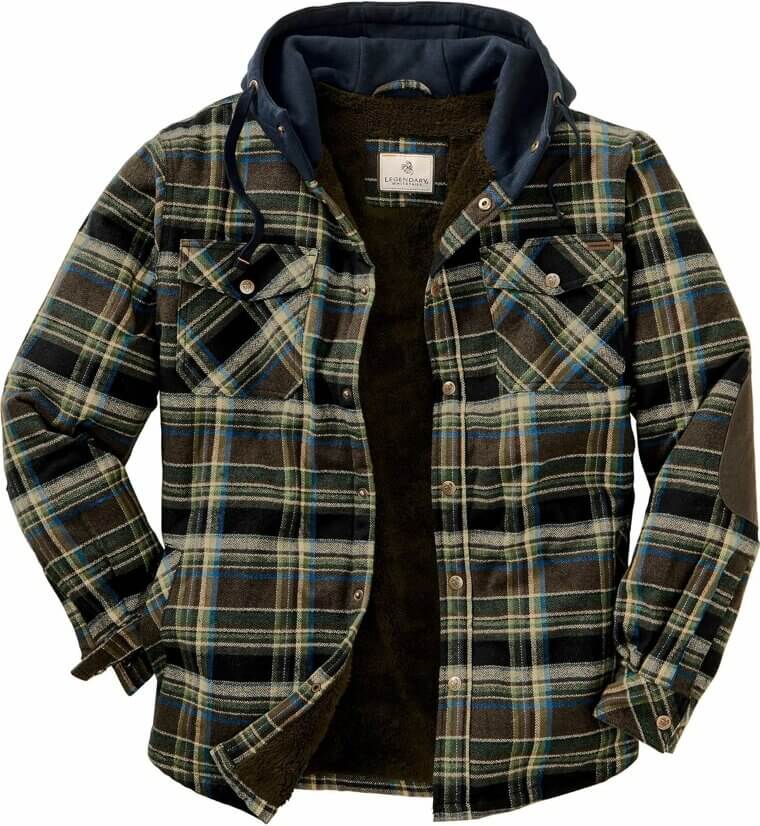 Stay Warm in Style with Legendary Flannel Jacket - 