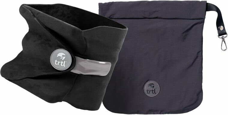 Experience Ultimate Comfort with trtl Travel Pillow - Perfect for Airplane Journeys! 