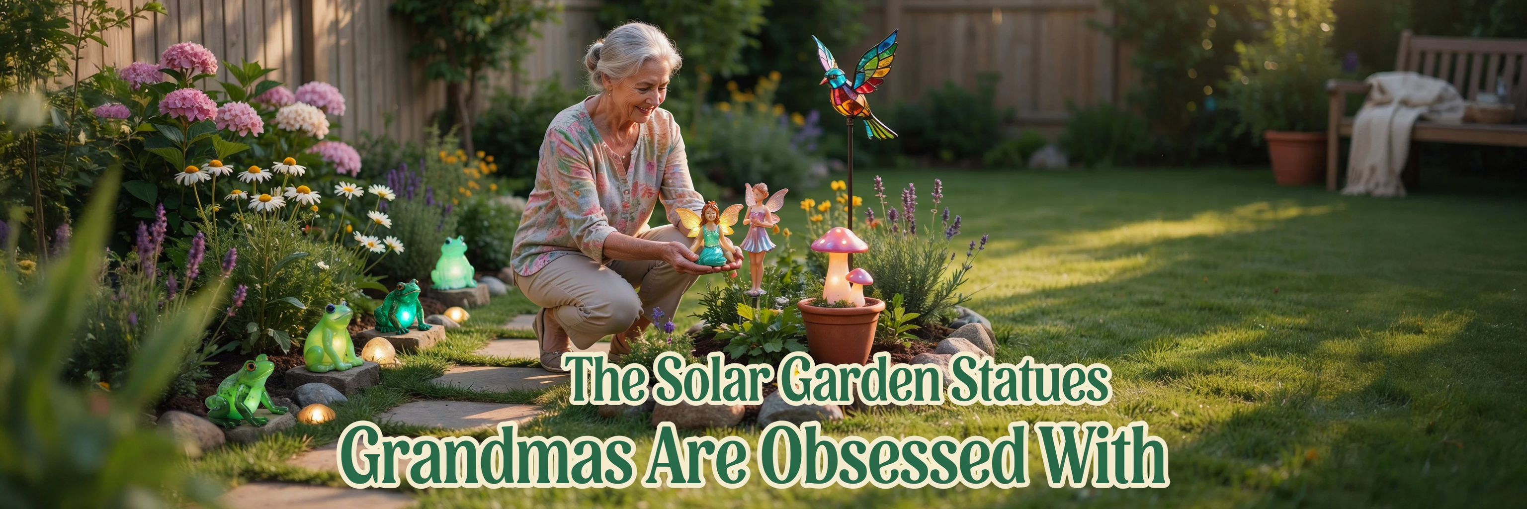 The Solar Garden Statues Grandmas Are Obsessed With