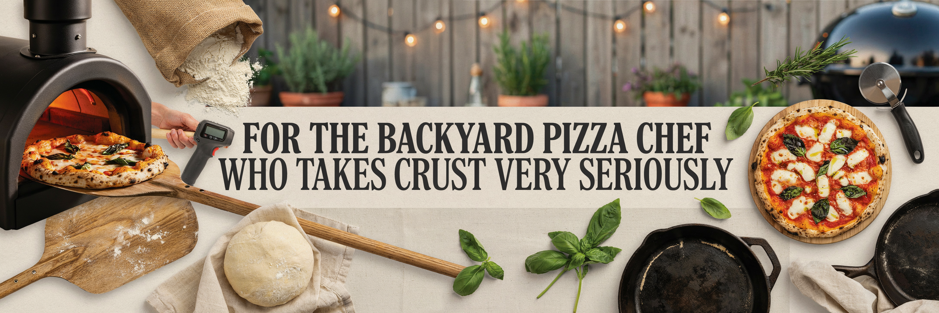 For the Backyard Pizza Chef Who Takes Crust Very Seriously