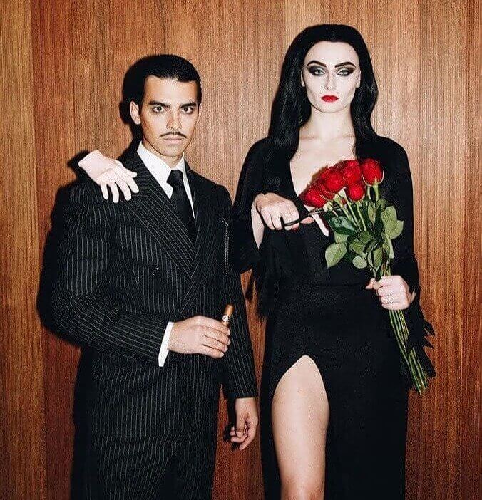 Morticia and Gomez Addams Is Classic Creepy