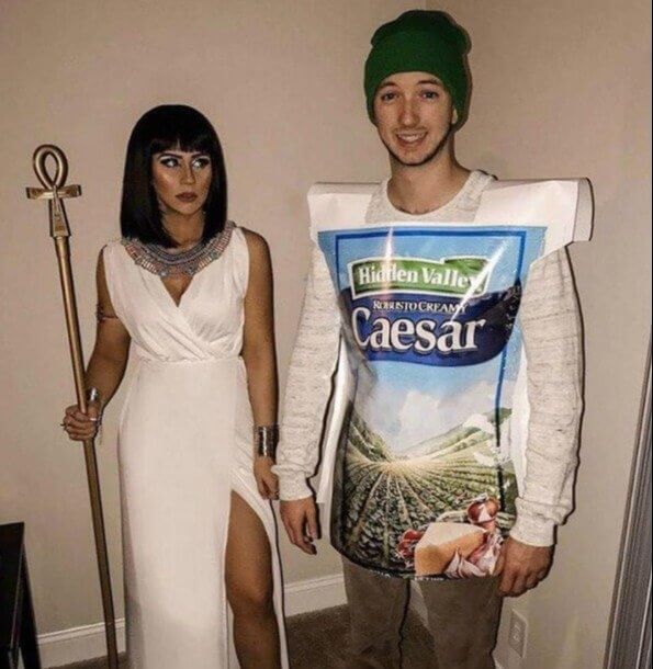 Cleopatra and Caesar With a Twist