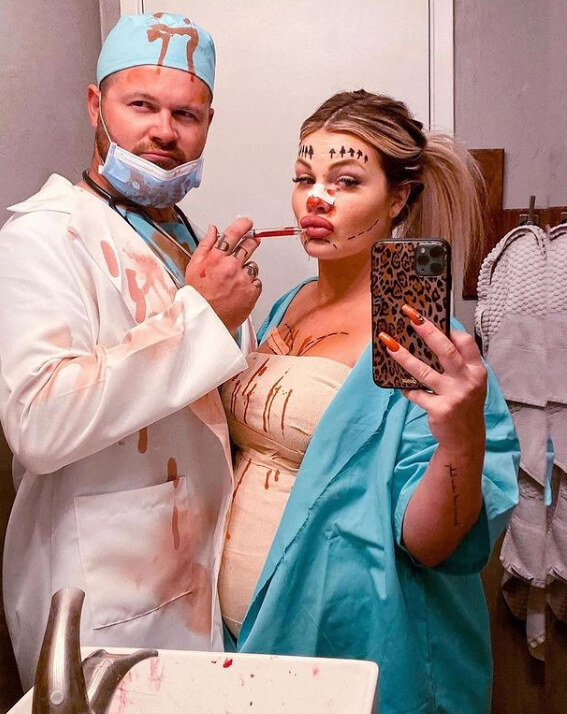 It's Crazed Plastic Surgeon and Patient