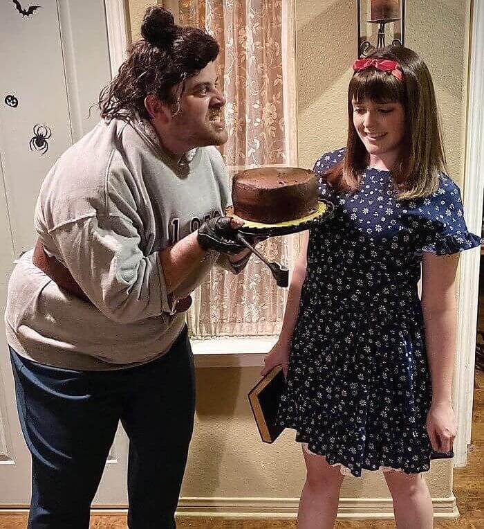 This Trunchbull and Matilda Costume is Pure Nostalgia