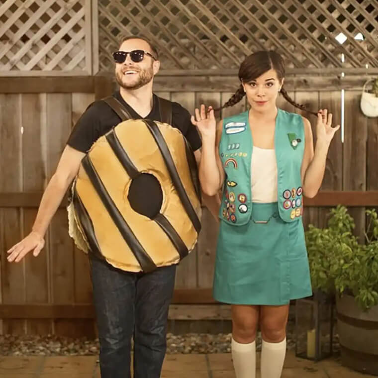 We Love This Girl Scout and Cookie Combo