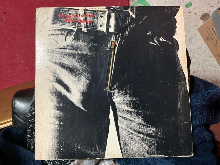 "Sticky Fingers", The Rolling Stones, 1971, The Pinnacle of Gritty Blues-Rock