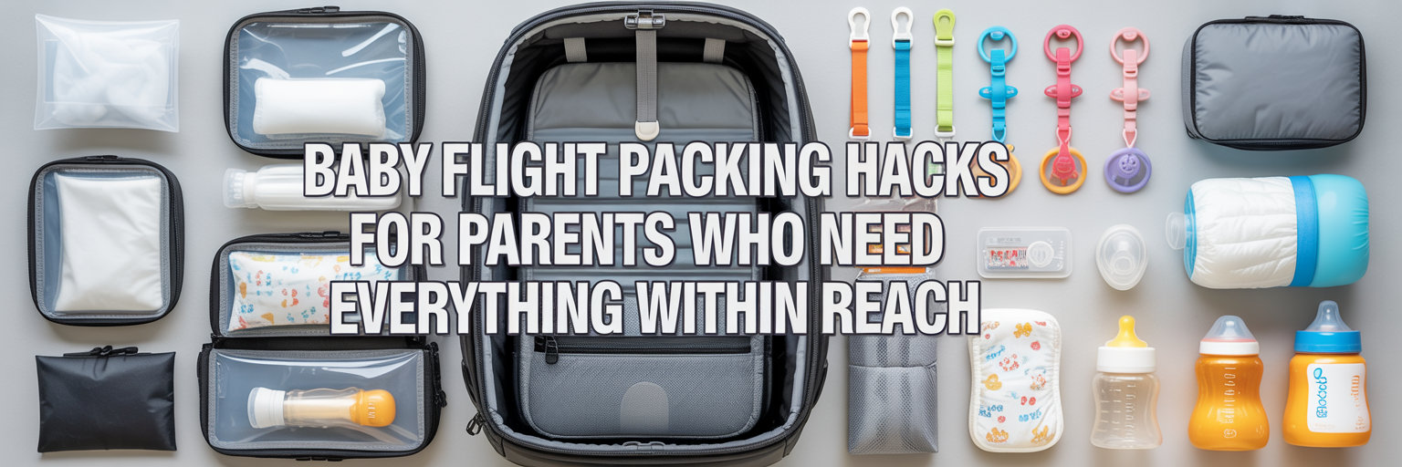 Baby Flight Packing Hacks For Parents Who Need Everything Within Reach