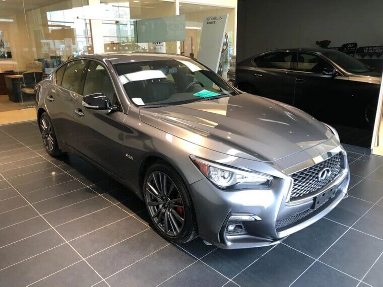 Infiniti Q50 Red Sport