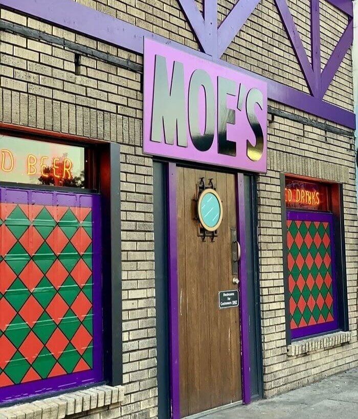 The Local Bar Dressed up in Its Own Way