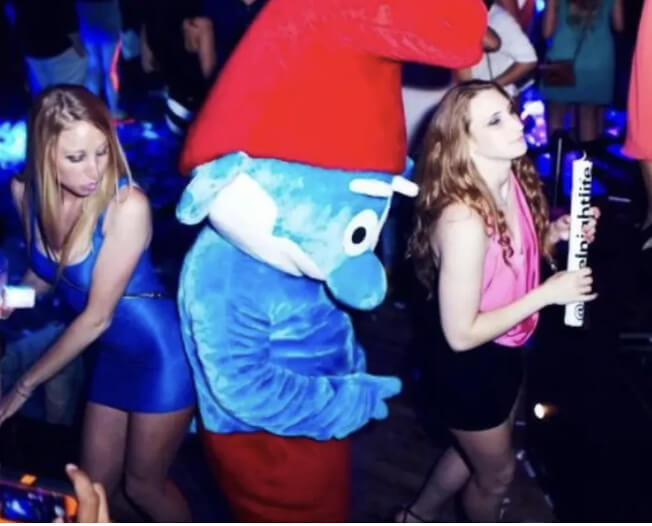Dancing With a Smurf