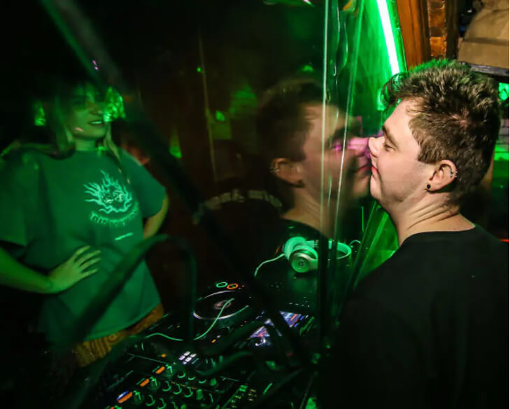 In Love With His Reflection