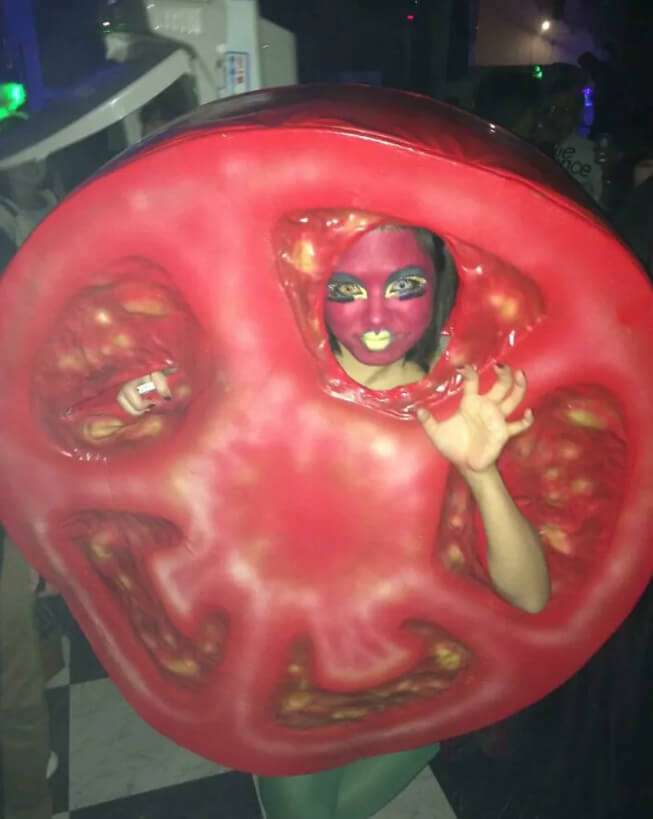 The Scary Tomato Crashed the Party