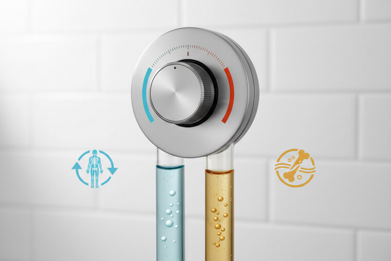 Why Shower Water Temperature Impacts Bone Health