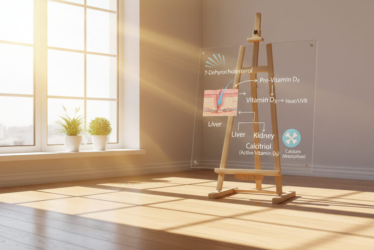 The Light Exposure That Maximizes Calcium Utilization