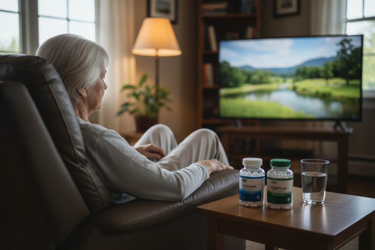 How Sitting All Day Drains Calcium From Bones