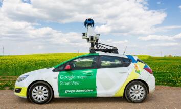 Real Moments Captured by Google Street View Cameras