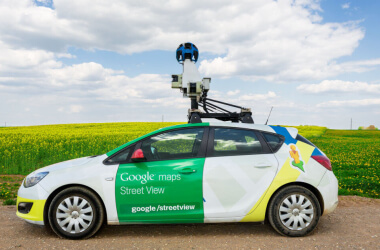 Real Moments Captured by Google Street View Cameras