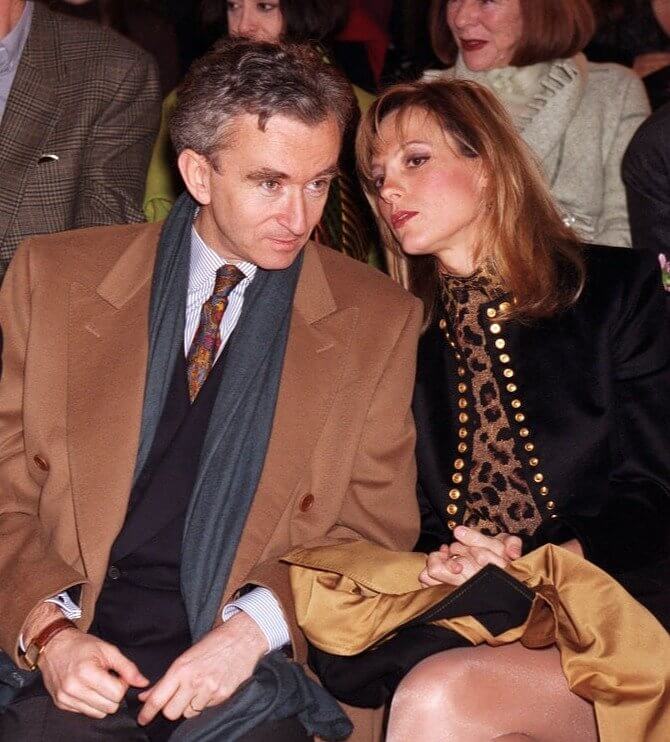 Bernard Arnault e Hélène Mercier