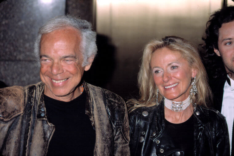 Ralph Lauren e Ricky Lauren