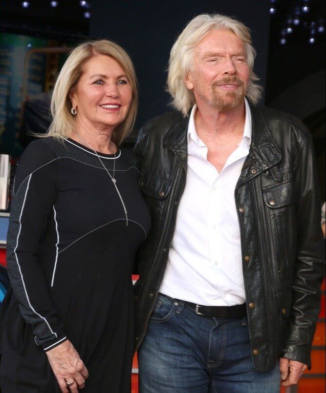 Richard Branson e Joan Templeman