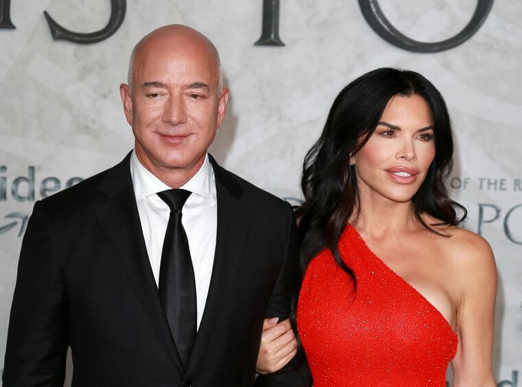 Jeff Bezos e Lauren Sanchez