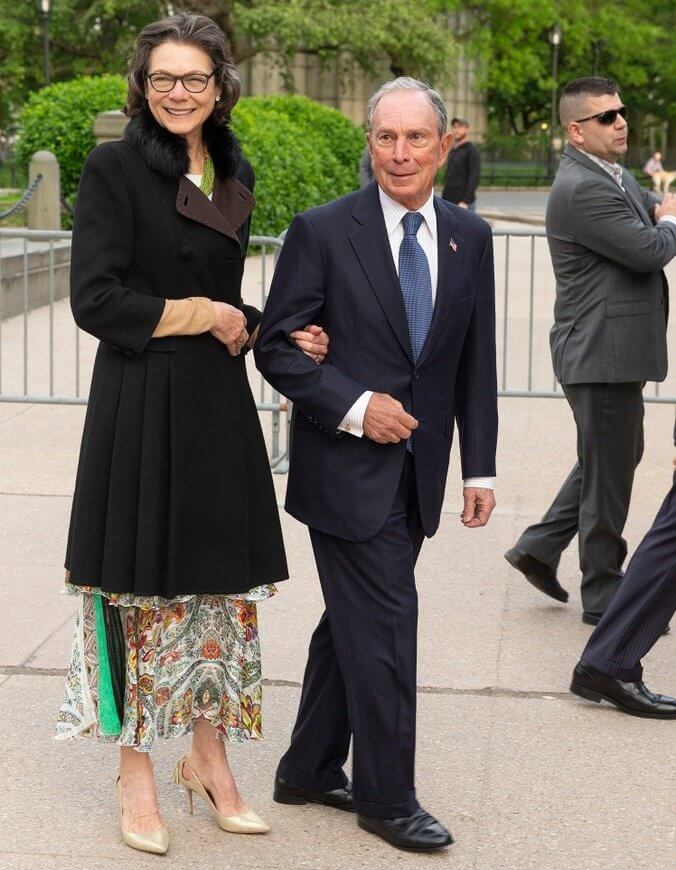 Michael Bloomberg e Diana Taylor