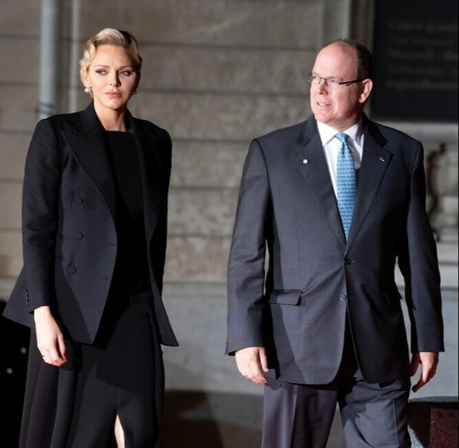 Il Principe Alberto II di Monaco e Charlene Lynette Wittstock