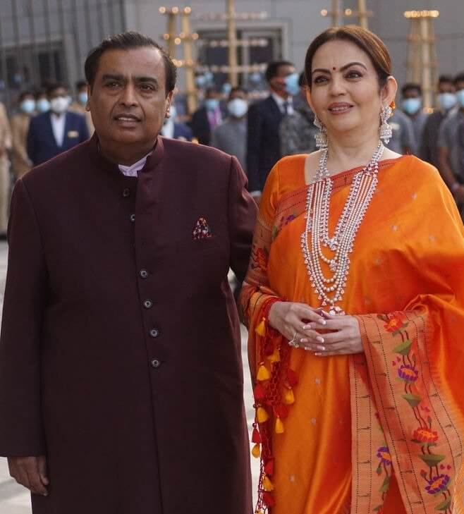 Mukesh Ambani e Nita Ambani
