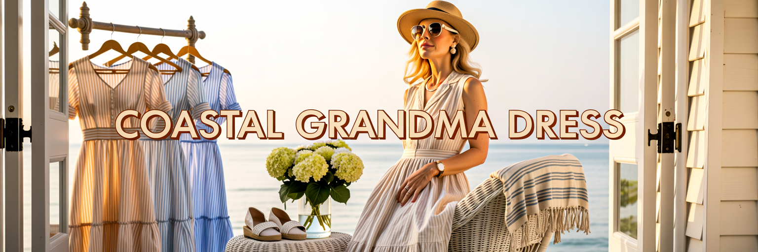 The Ultimate Summer Coastal Grandma Dress Everyone Is Buying
