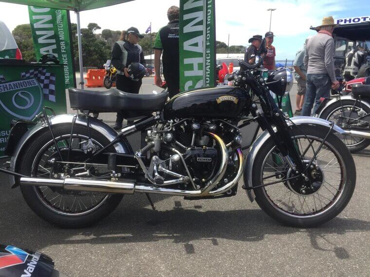 Vincent Black Shadow