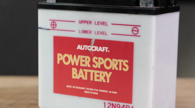 Remove the Battery and Store It on a Tender