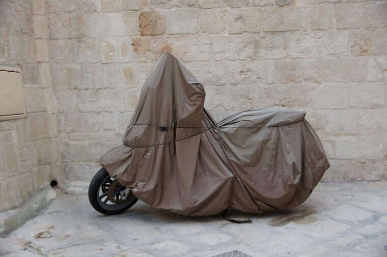 Use a Breathable Motorcycle Cover