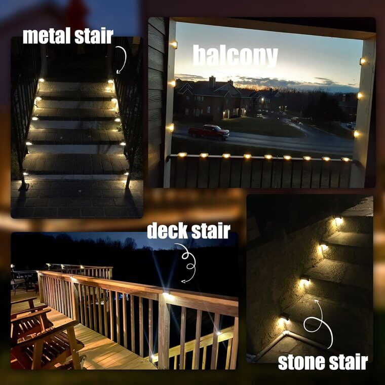 16-Pack Stair/Rail Lights at a 38% Discount + 15% Coupon! 