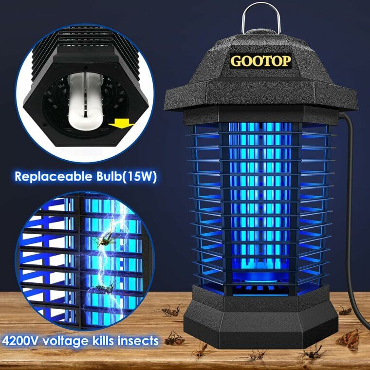33%% Discount -This Highly Rated Bug Zapper Just for $39.99