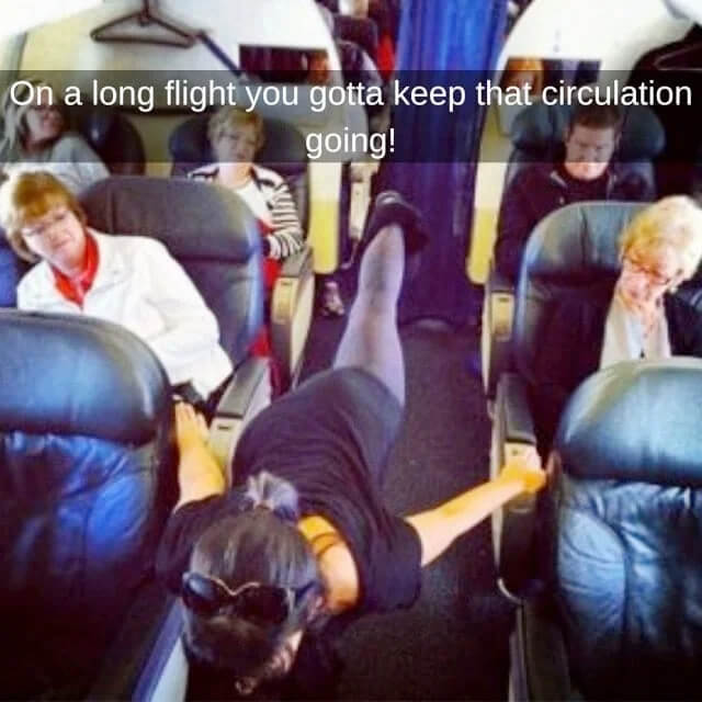 Remember To Stretch Your Legs